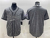 Men's Tennessee Titans Blank Gray With Patch Cool Base Stitched Baseball Jersey,baseball caps,new era cap wholesale,wholesale hats